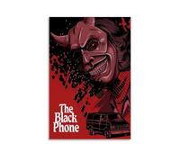 OREAUORN Póster de The Black Phone 2021 para pared, lienzo estético, vintage, pintura decorativa para sala de estar, dormitorio, 60 x 90 cm, estilo sin marco