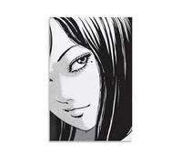 OREAUORN Tomie Junji Ito(5) Póster de pared con cubierta de lienzo estético vintage, pintura decorativa para sala de estar, dormitorio, 30 x 45 cm, estilo sin marco, 3