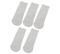 Oreb Calcetines de Prótesis 5pcs, para Muñones BK Shrinker Amputados por Debajo de la Rodilla, Protésicos de Algodón Transpirable Protectores (M)