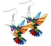 Orecchini Colorati Di - Orecchini Pendenti Di, Orecchinis Pendenti Con Animali,orecchiniipendenti Per Gioielli, Per Orecchinii, Design Acrilico Da Indossare Ogni Giorno