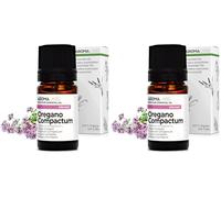 Orégano Compacto BIO (Origanum compactum) - 5 mL - Aceite Esencial Quimiotipado y Certificado AB - Aroma Labs (Paquete de 2)
