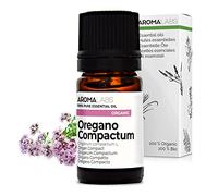 Orégano Compacto BIO (Origanum compactum) - 5 mL - Aceite Esencial Quimiotipado y Certificado AB - Aroma Labs