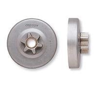 Oregon 106114 Piñón de espolón de consumo de 6 dientes de paso bajo de 3/8 pulgadas