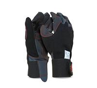 Oregon 295395 Guantes de protección para el trabajo con Motosierra, Cuero, 4 vías duraderas, Talla L
