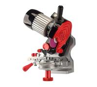 Oregon 410-230 Afilador de Cadena de Motosierras Profesional de 230 Voltios, Sistema Universal para Todo Tipo de Motosierras 410-230 Color Gris, Negro, Rojo