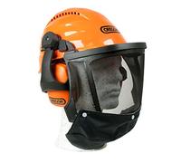 Oregon Casco profesional de seguridad Waipoua 562413 – Orejeras y protector facial – Naranja