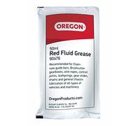 Oregon 90476 - Líquido rojo bolsa de grasa para lubricar las ruedas dentadas 50 ml punta de la espada motosierra