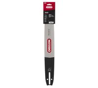 Oregon Barra guía de Motosierra de 18 Pulgadas, Montaje de Motor D009 | Paso de 1 cm, calibre de 0.58 pulgadas, barra VersaCut, nariz de 11 dientes, negro/gris