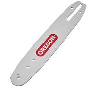 Oregon Barra Guía de Motosierra, Espada Reversible de 25 cm | Soporte de Motor A041, Paso 3/8"LP, Calibre de 1,3 mm, Compatible con Makita, Ryobi, Greenworks y más
