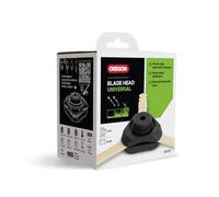 Oregon Cabezal de corte de 3 cuchillas para césped, malezas y vegetación gruesa, se adapta a la mayoría de los modelos de desbrozadora