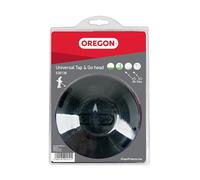 Oregon Cabezal de Desbrozadora 109 mm Tap & Go Sin Tornillos, Para Vegetación Densa, Compatible con Desbrozadoras de Eje Recto como Stihl, Bosch, Ryobi, Worx y Más