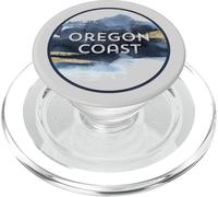 Oregon Coast Pacific NW Vacation Souvenir Acuarela Diseño PopSockets PopGrip para MagSafe