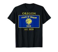 Oregon Flag 33rd US State 1859 Oregonian Camiseta
