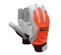 Oregon Guantes de Trabajo High Grip - Guantes de Seguridad para Trabajos Forestales y Jardinería, Palma Reforzada, Dorso de Spandex Bielástico, Diseño Ajustable - Talla XL