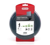 Oregon Hilo Cuadrado de Corte para Desbrozadora 4mm x 22m | Hierba, Maleza, Vegetación y más, Hilo de Nylon de Gran Resistencia, Compatible con la Mayoría de Modelos Estándar