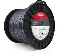 Oregon Hilo Dentado para Desbrozadora 4mm, Hierba, Maleza, Vegetación y más, Hilo de Nylon de Gran Resistencia, Compatible con la Mayoría de Modelos Estándar, 4.0mm x 110m (111091E)