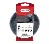 Oregon Hilo Estrella para Desbrozadora 1.6mm x 15m | Hierba, Maleza, Vegetación y más, Hilo de Nylon de Gran Resistencia, Compatible con la Mayoría de Modelos Estándar