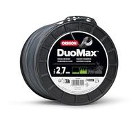 Oregon Hilo Material dual para Desbrozadora 2.7mm, Hierba, Maleza, Vegetación y más, Hilo de Nylon de Gran Resistencia, Compatible con la Mayoría de Modelos Estándar, 2.7mm x 140m (545829)