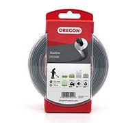 Oregon Hilo Material dual para Desbrozadora 3mm, Hierba, Maleza, Vegetación y más, Hilo de Nylon de Gran Resistencia, Compatible con la Mayoría de Modelos Estándar, 3.0mm x 15m (295368E)