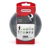 Oregon Hilo Material dual para Desbrozadora 3mm, Hierba, Maleza, Vegetación y más, Hilo de Nylon de Gran Resistencia, Compatible con la Mayoría de Modelos Estándar, 3.0mm x 15m (295368E)