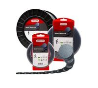 Oregon Hilo para Desbrozadora Nylium Silencio, Cable de Repuesto de Perfil Redondeado para Desbrozadoras de Batería, 2.7mm, Bobina de 69m (800011)