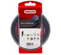 Oregon Hilo para Desbrozadora Nylium Silencio, Cable de Repuesto de Perfil Redondeado para Desbrozadoras de Batería, 1.6mm, Bobina de 15m (800001)