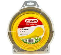 Oregon Hilo para Desbrozadora, Recambio de Hilo de Nylon para Cortacésped, Jardinería y Bricolaje, Universal, Hilo Redondo, Bobina de 3 mm x 56 m, Color: Amarillo (69-370-YE)