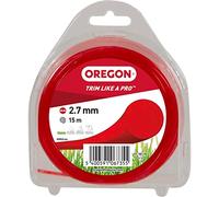 Oregon Hilo para Desbrozadora y Cortacésped, Hilo de Corte Color Amarillo, Cinco Filos en Estrella, Compatible con Todas Las Desbrozadoras Estándar, 2.7mm-15m ( 69-430-Y)