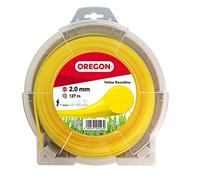 Oregon Hilo Redondo para Desbrozadora 2mm x 127m, Amarillo | Hierba, Maleza, Vegetación y más, Hilo de Nylon de Gran Resistencia, Compatible con la Mayoría de Modelos Estándar