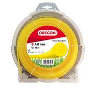 Oregon Hilo Redondo para Desbrozadora 4mm x 32m, Amarillo | Hierba, Maleza, Vegetación y más, Hilo de Nylon de Gran Resistencia, Compatible con la Mayoría de Modelos Estándar