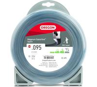 Oregon Magnum Gatorline 095 - Cuerda de desbrozadora Cuadrada Profesional para cortacésped de Gas y eléctrica, se Adapta a la mayoría de Modelos estándar de 0.95 Pulgadas x 226 pies (22-495)
