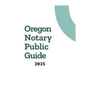 Oregon Notary Public Guide: 2025