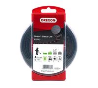 Oregon Hilo para Desbrozadora Nylium Silencio, Cable de Repuesto de Perfil Redondeado para Desbrozadoras de Batería, 2.4mm, Bobina de 15m (800003)