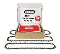 Oregon Pack de 3 Cadenas de Motosierra 95TXL SpeedCut para Espada de 45cm -72 Eslabones - compatible con Dolmar, Ryobi, Husqvarna, Efco y muchas más