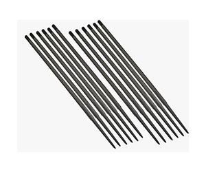 Oregon Paquete de 12 limas de motosierra de 3/16 pulgadas # 70503 funciona en todos los modelos de motosierra con cadenas de paso 0.325