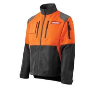 Oregon Protect Plus - Chaqueta de trabajo (naranja y negro, L)