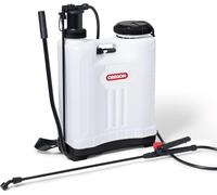 Oregon Pulverizador de Mochila 20 L con Lanza y 4 Boquillas Ajustables | para Herbicidas, Fertilizantes y Antimusgo, Ideal para el Cuidado del Jardín, Césped y Huerta