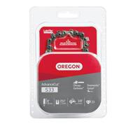 Oregon S33 AdvanceCut - Cadena de motosierra de 8 pulgadas para Chicago, Earthwise, Greenworks, Sun Joe, 8 pulgadas, gris