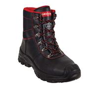 Oregon Sarawak - Botas de protección para motosierra (clase 1), Color Negro, 42 EU