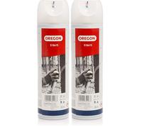 Oregon Spray de Pintura Forestal Azul Fluorescente, 500ml, Marcador Temporal, Hasta 2 Años, Secado Rápido (519415) (Paquete de 2)