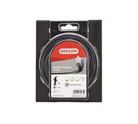 Oregon Star Hilo para Desbrozadora 2.4mm, Hierba, Maleza, Vegetación y más, Hilo de Nylon de Gran Resistencia, Compatible con la Mayoría de Modelos Estándar, 2.4mm x 15m (110985E)