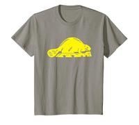 Oregon State Flag Sudadera con Capucha - Beaver Camiseta, Niños, Pizarra, 3 años