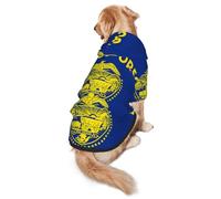 Oregon State Flag - Sudadera con capucha para perros medianos y grandes, ropa de poliéster suave para mascotas, adecuada para todas las estaciones