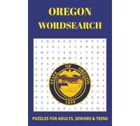 Oregon Word Search Puzzle Book: Word Searches with Easy to Read Print about open country, coastal vacations, epic scenery and More | 6x9 inches, 110 ... … Gift for Vacations, Holiday and Free Times