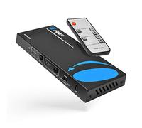 OREI Conmutador de Matriz HDMI 4K 2 x 2, conmutador 18G UltraHD soporta hasta 4K @ 60Hz y 1080P IR EDID HDCP 2.- Control Remoto (UHDS-202)