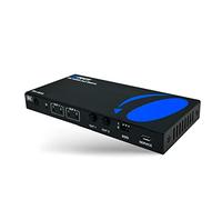 OREI Conmutador de Matriz HDMI 8K 2 x 2, conmutador con Extractor de Audio UltraHD soporta hasta 4K @ 120Hz IR EDID HDCP 2.3 - Control Remoto (BK-202A) (2x2 - Salida de Audio)