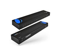 OREI Divisor HDMI 1x8 1080p - (una Entrada a Ocho Salidas) 1 Puerto a 8 Pantallas HDMI duplicadas/Espejo - Divisor Alimentado para Full HD 1080P Alta resolución 3D Soporte - HD-108