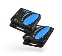 OREI Extensor HDMI 4K a través de Ethernet CAT6/CAT7, Extensor RJ45 4K a 30Hz hasta 130 pies 1080P hasta 230 pies Full HD POC transmisor y Receptor IR Loop out (EX-230C)