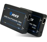 OREI Extensor HDMI a través de Ethernet con CAT5/CAT6, hasta 330 pies - Salida HDMI - Distribución de señal Full HD 1080P con Soporte para una a Muchas Conexiones.