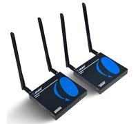 OREI Transmisor y receptor HDMI inalámbrico UtraHD 5.1-5.2 GHz hasta 4K @ 60Hz - Hasta 150 pies - Perfecto para transmitir desde laptop, PC, cable, Netflix, YouTube, PS4 a HDTV/proyector